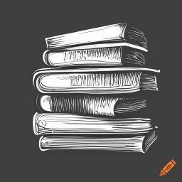 A stack of books