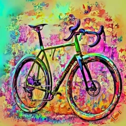 A gravel bike